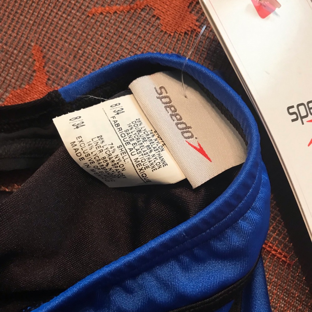 Speedo racing bathing suit